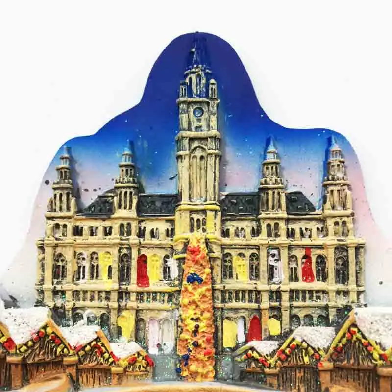 Австрийская столица Венская достопримечательность туристический сувенир