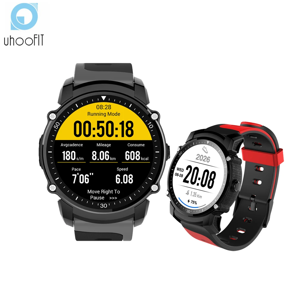 Bluetooth Smart Watch IP68 Водонепроницаемый gps компас спортивные наружный секундомер часы