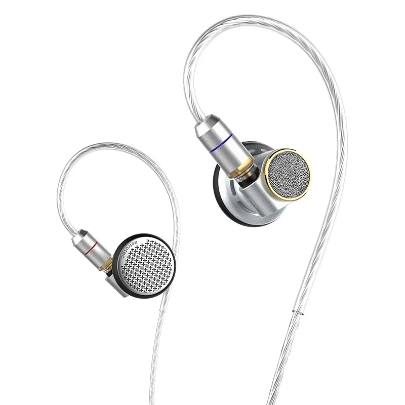 Astrotec Lyra Nature Hifi наушники MMCX съемные наушники высокого разрешения с посеребренным кабелем
