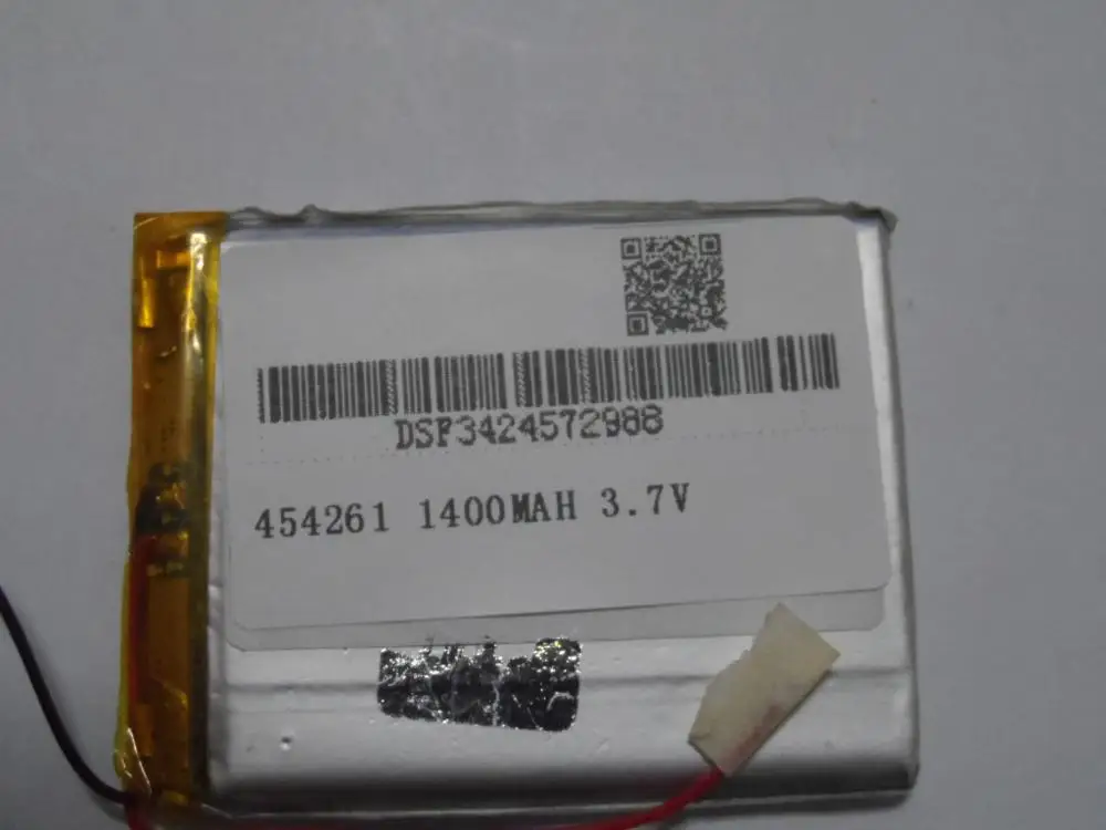Поставка 3.7 В батарея лития полимера 1400 МАЧ 454261 P оригинальный силой Бог tablet LED