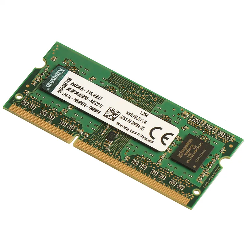 Kingston Рамс памяти ноутбука DDR3 1600 мГц 1 35 В 4 ГБ/8 ГБ | Компьютеры и офис