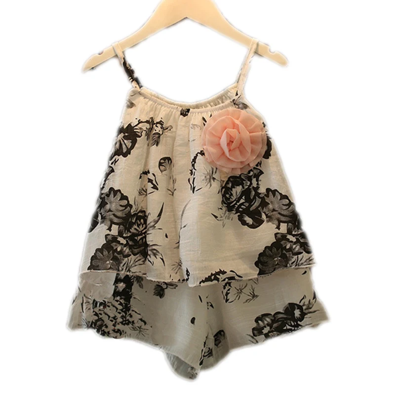 Детская одежда в Корейском стиле Новинка лета 2016 брендовые комплекты одежды для