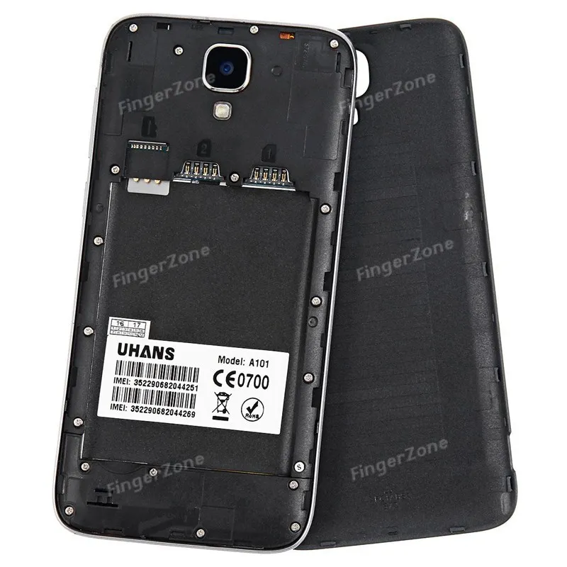 Оригинальный uhans A101 5.0 &quotIPS HD Gorilla Стекло 4 MTK6737 Quad Core Android 6.0 г LTE смартфоне 8MP 1 ГБ