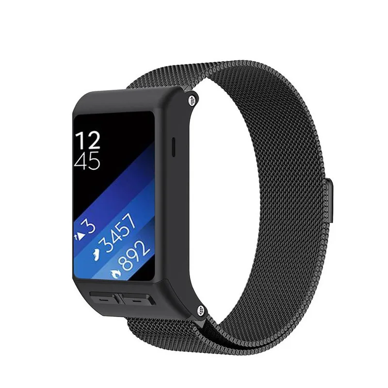 Ремешок для часов Garmin vivoactive HR Миланская Магнитная Петля Браслет из нержавеющей стали ремешок браслет часы банда ремень