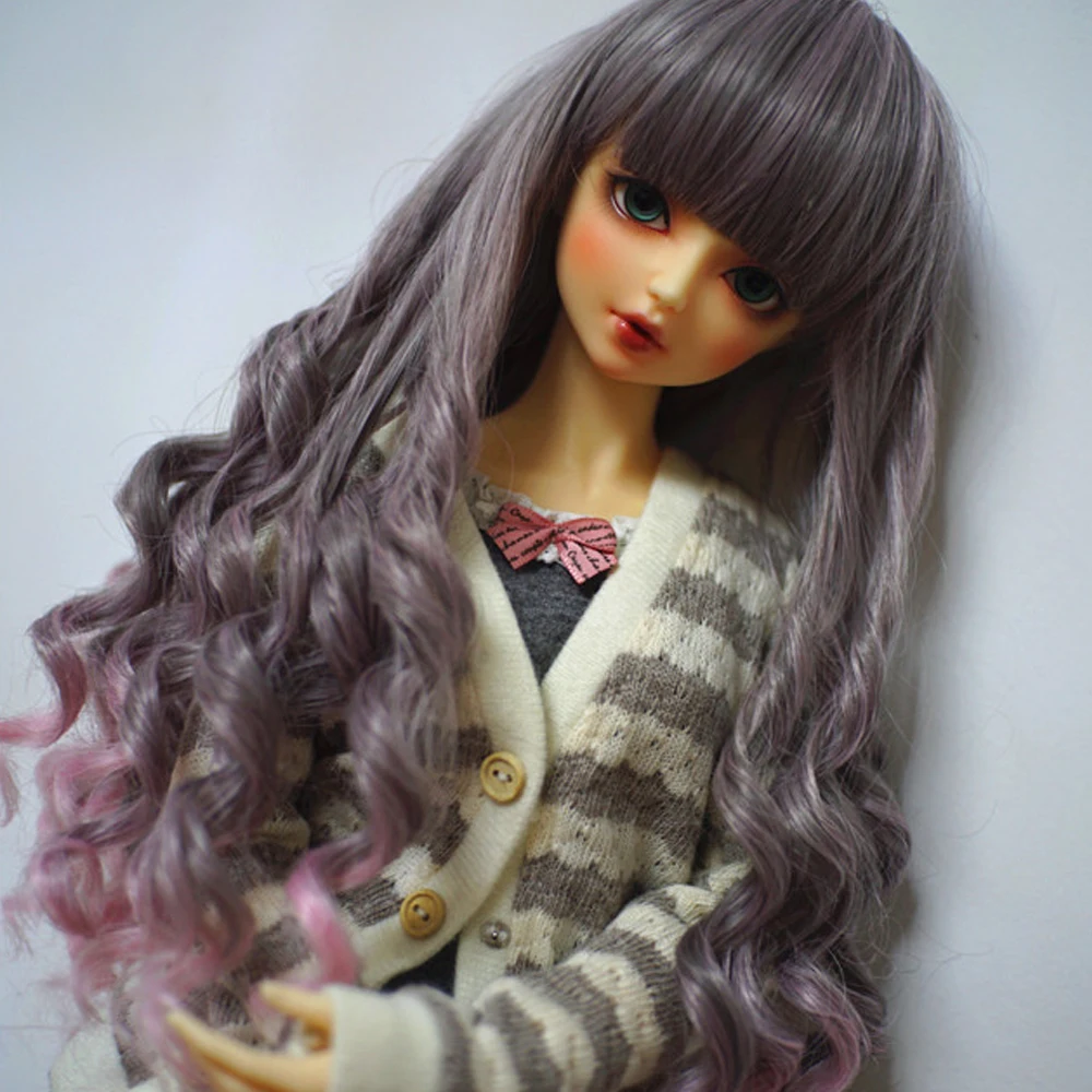 Высокое качество парик для кукол волосы для 1/3 1/4 BJD SD Dollfie Куклы DIY волосы ручной работы изготовление куклы в париках аксессуары для девочек подарок на день рождения