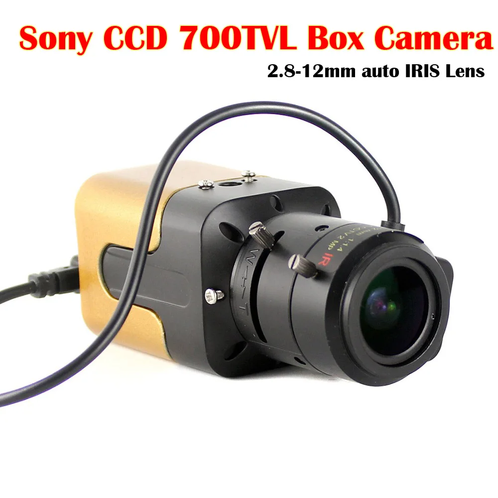 Камера видеонаблюдения Sony CCD 700TVL 2 8 12 мм 1/3 дюйма с автоматической диафрагмой OSD