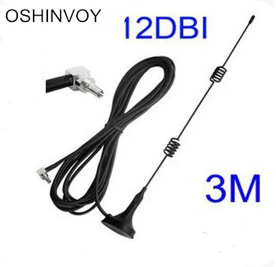 Беспроводной роутер 4G LTE E353 EC315 E3276EC5377 CRC9 Wi-Fi Магнитная плетёная стальная антенна с