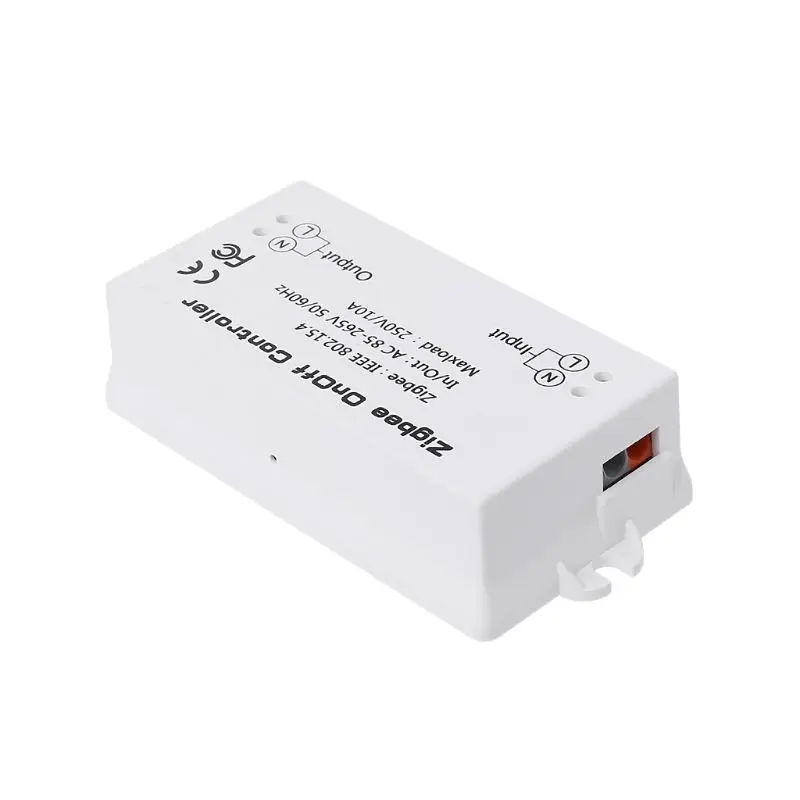 Zigbee вкл/выкл управление Лер умный переключатель приложение дистанционное управление Умный дом модуль AC85-265V 10 а электрооборудование