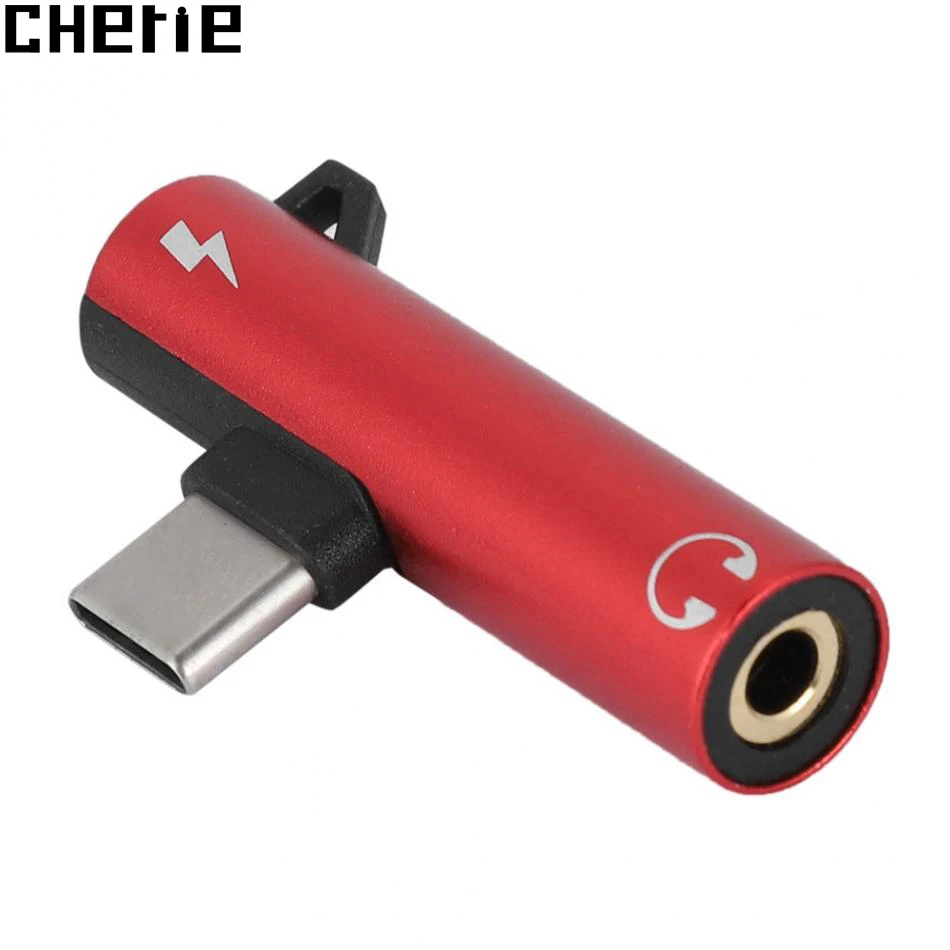Cherie 2 в 1 разъем 3 5 адаптер USB Type C мм зарядное устройство для наушников Samsung Huawei Xiaomi