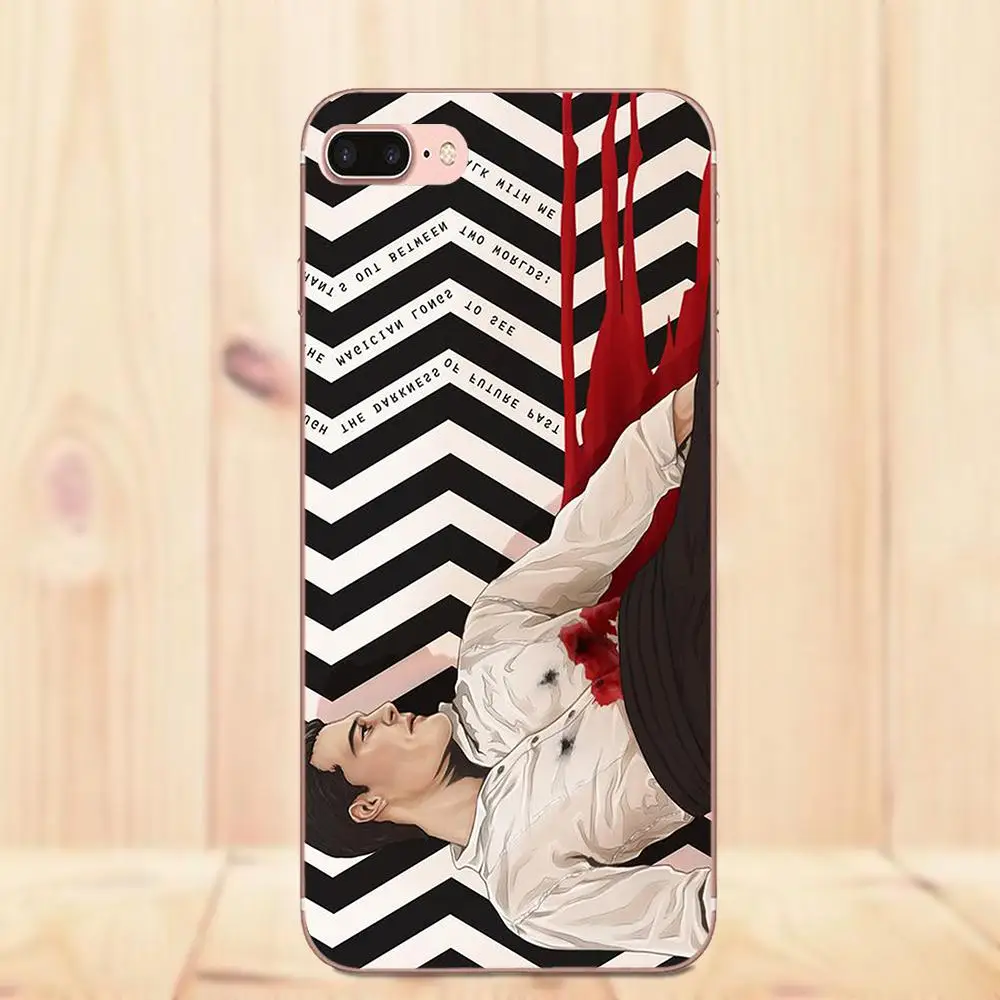 Maerknon Ultra Thin Cartoon Pattern Cell Twin Peaks Fire Walk with Me For Samsung Galaxy A3 A5 A7 J1 J2 J3 J5 J7 2015 2016 2017 | Мобильные