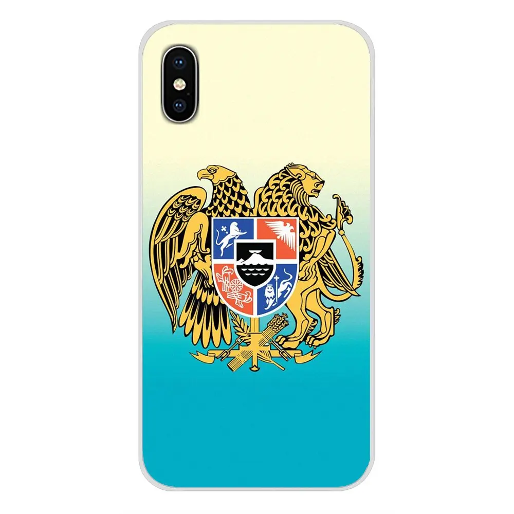 Логотип Armenian Symbols для Xiaomi Mi4 Mi5 Mi5S Mi6 Mi A1 A2 5X 6X 8 9 Lite SE Pro Max Mix 2 3 2S мягкие прозрачные