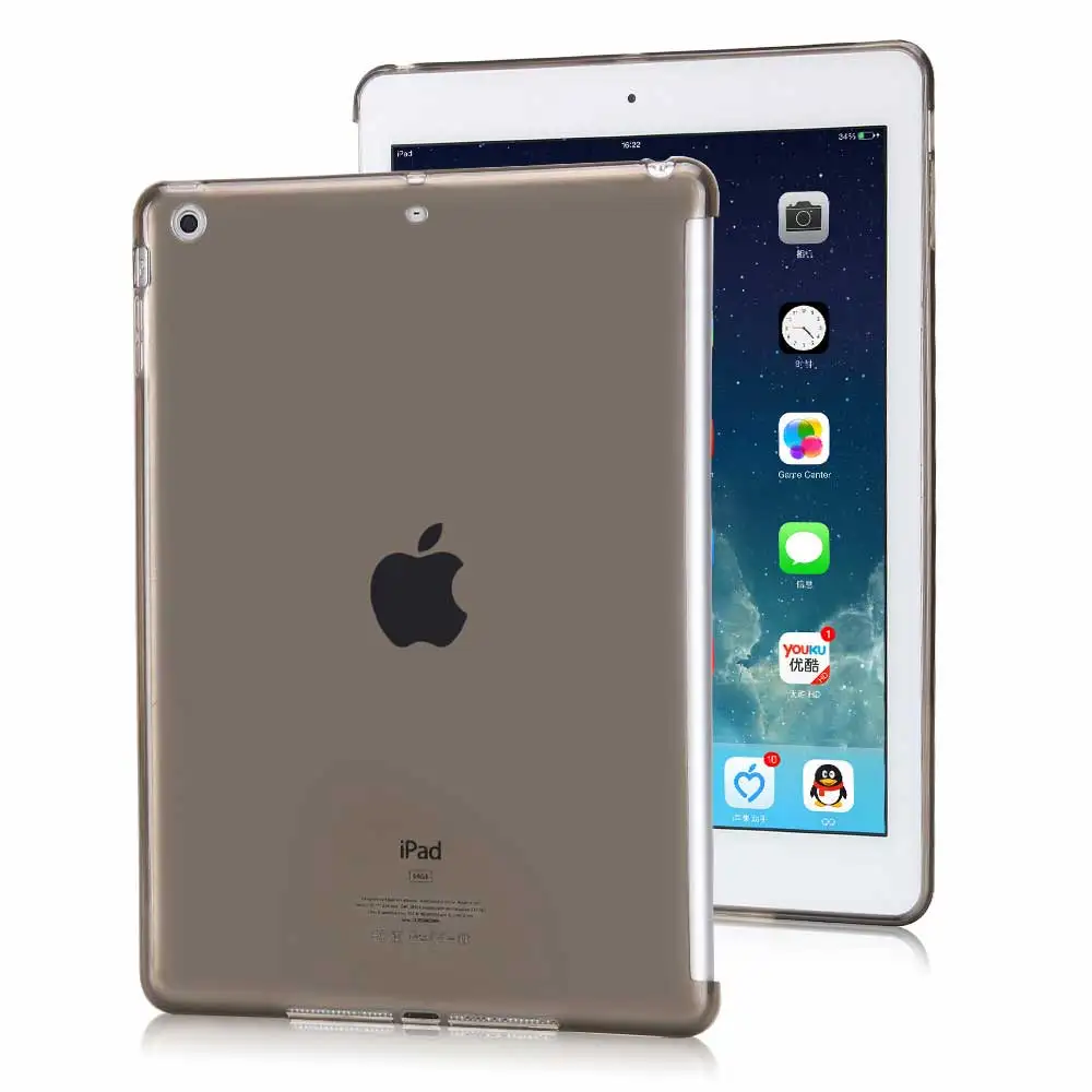 Для iPad 9 2018 чехол прозрачный противоударный мягкий тпу тонкий задний защитный