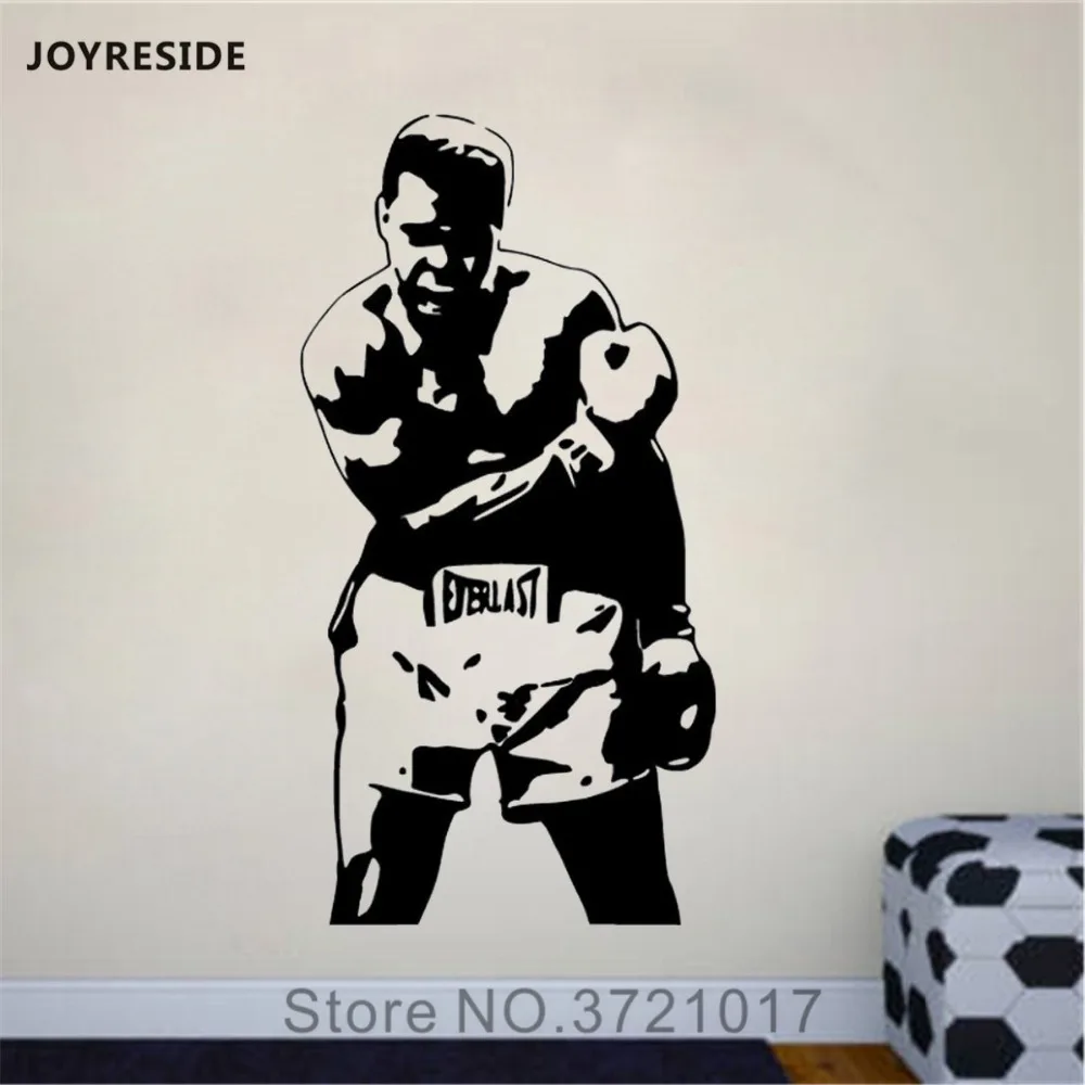 Joysebe боксеры настенные спортивные наклейки виниловые детская комната для