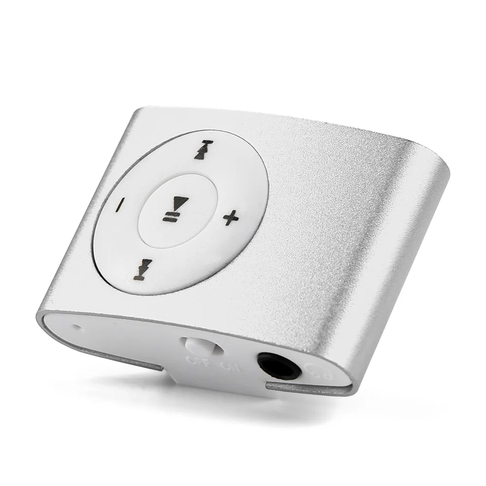 HIPERDEALE мини USB Клип MP3 плеер ЖК-экран Поддержка 32 ГБ Micro SD TF карта Прямая поставка 171219 - Цвет: Серебристый