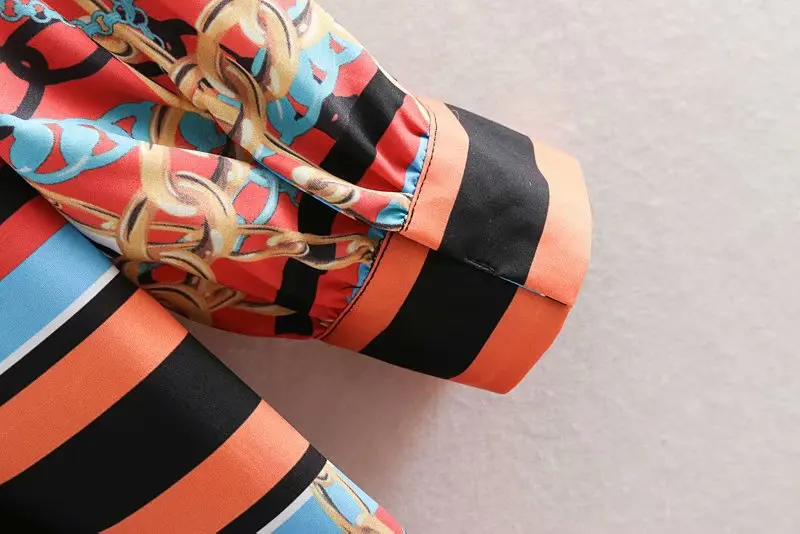 Платье пачка средней длины с вырезом и цепочкой в стиле ретро 2019|Женские платья| |