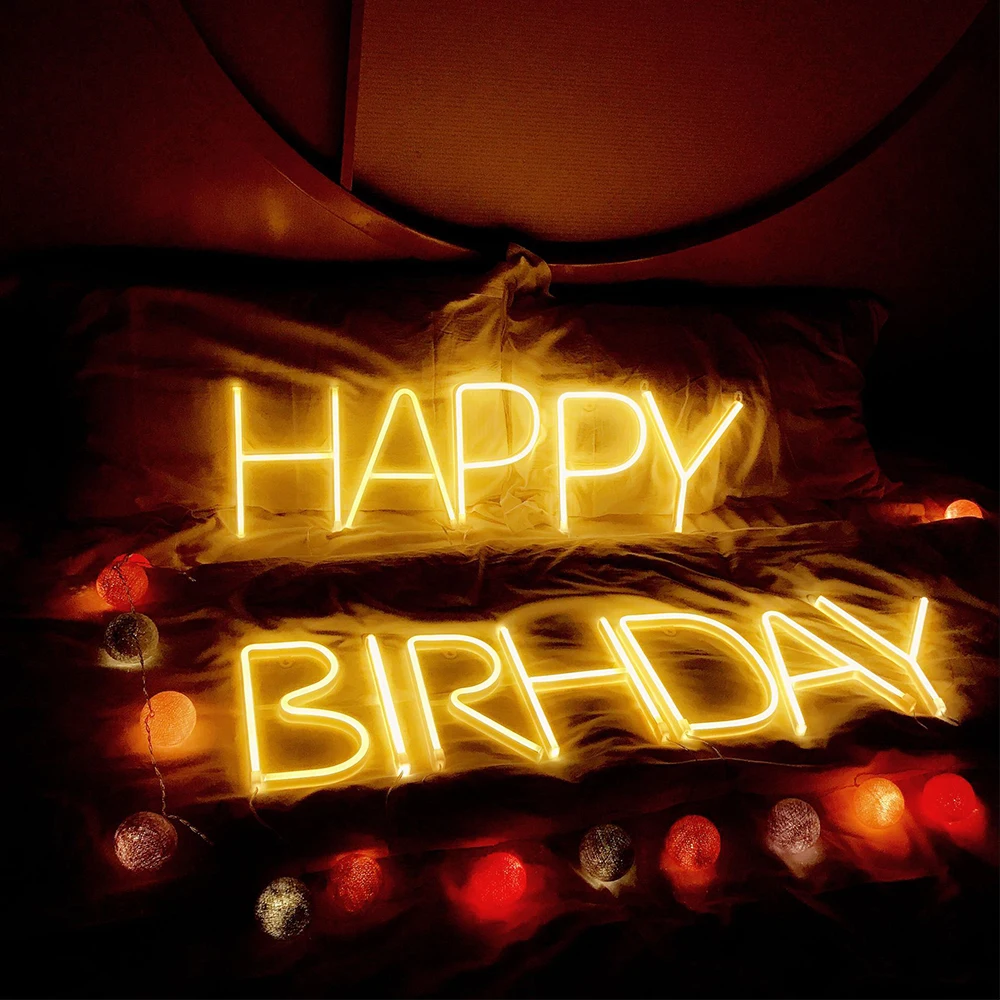 Неон ночь светильник led письмо настольная лампа вышитая вручную надпись название