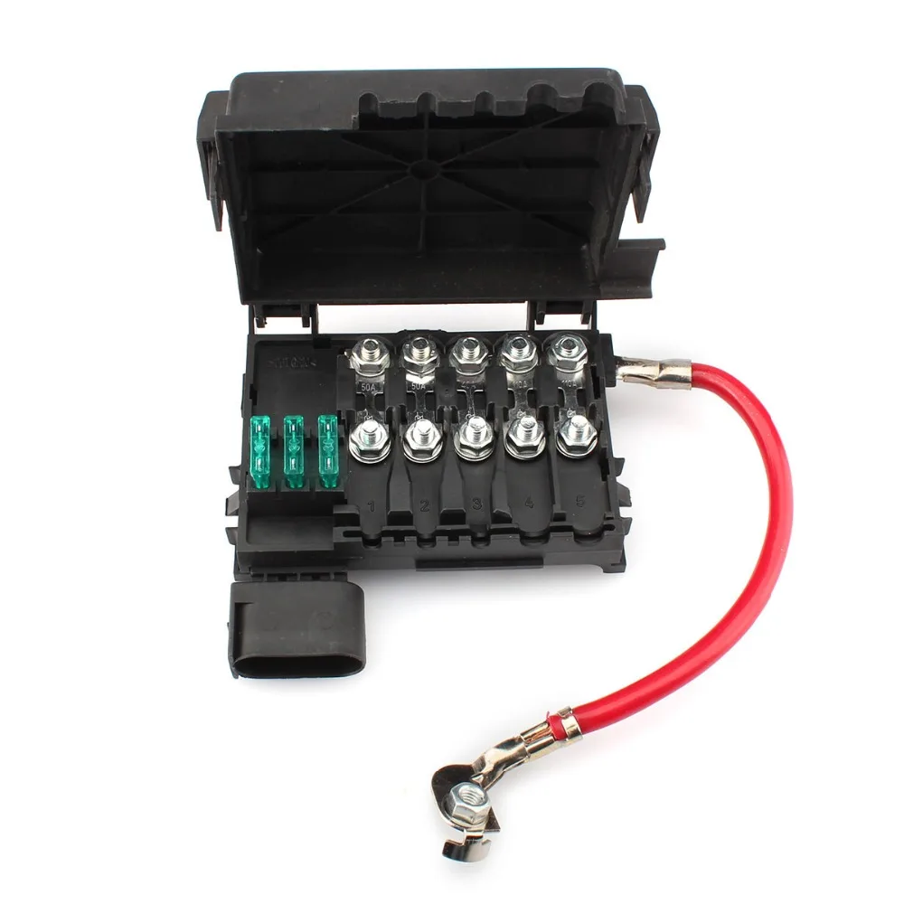 Новый аккумулятор Клеммная коробка предохранителей держатель для VW Volkswagen