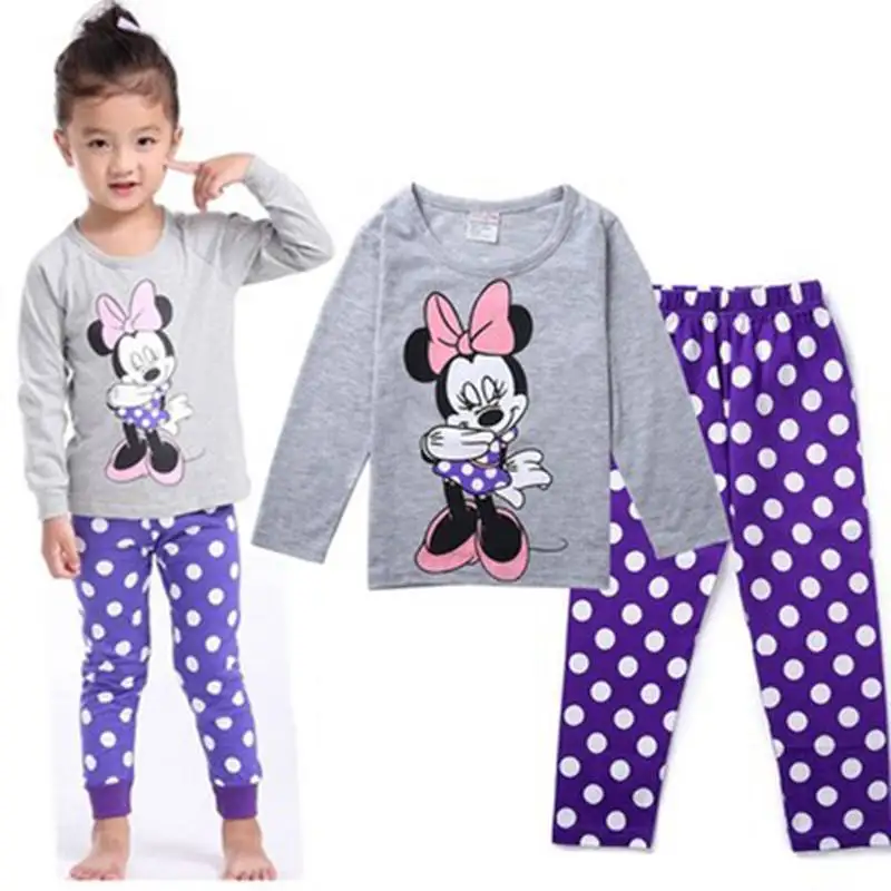 Boys Cartoon dinosaur Pajamas set Children Pyjamas girls cotton cute sleepwear Sets nightwear Family pajamas for kids | Детская одежда