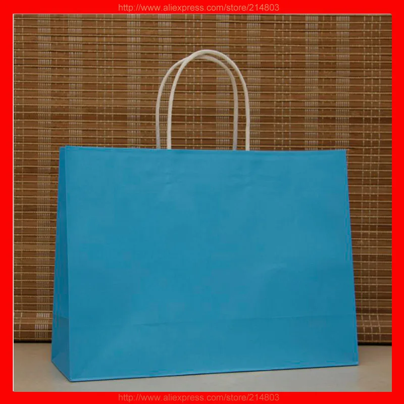 (100 шт./лот) Размер w32xh26xd12 см логотип на заказ Подарочный пакет бумага|customized bag