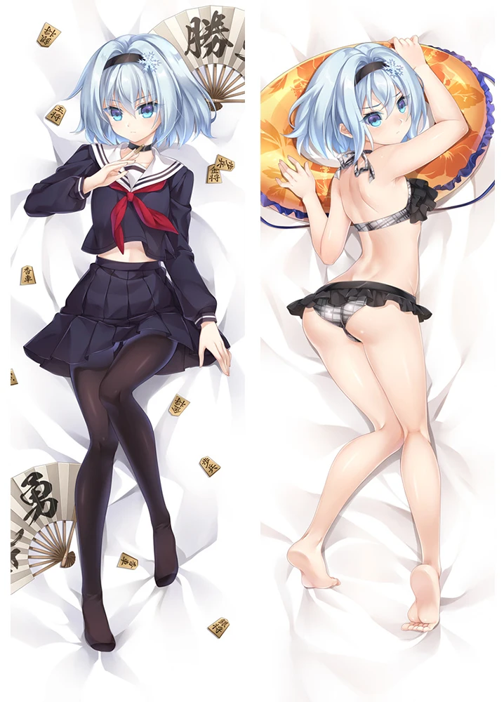 Аниме Ryuoh no Oshigoto! Персонажи сексуальная девушка Ai Hinatsuru & Ginko Sora otaku Подушка Dakimakura