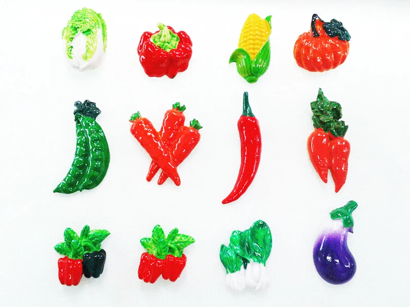 (6 штук в партии) фрукты экологически чистые овощные магнит на холодильник | Дом и