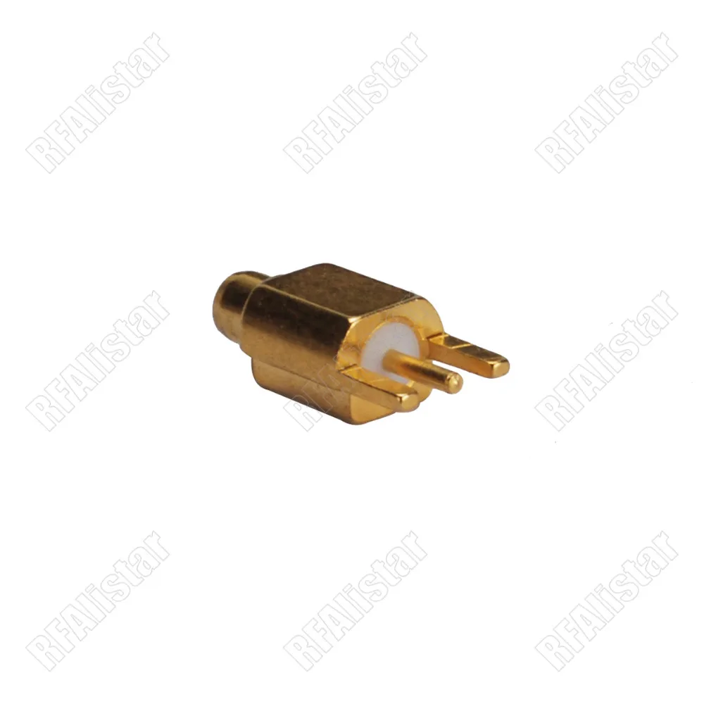 MMCX штекер с краем PCB крепление припоя RF коаксиальный разъем для DIY Shure SE215