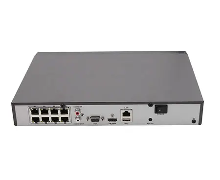 Hikvision 4K 8CH POE NVR DS-7608NI-K1/8 P 8 канальный разъем и воспроизведение видеорекордер наблюдения Встроенный 8 POE порта HDMI 4K выходы
