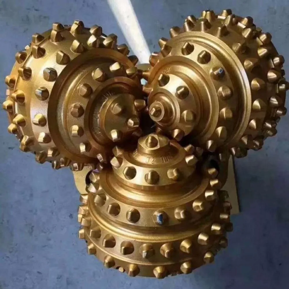 Высококачественное вставное долото из сплава трехконусное для горных работ