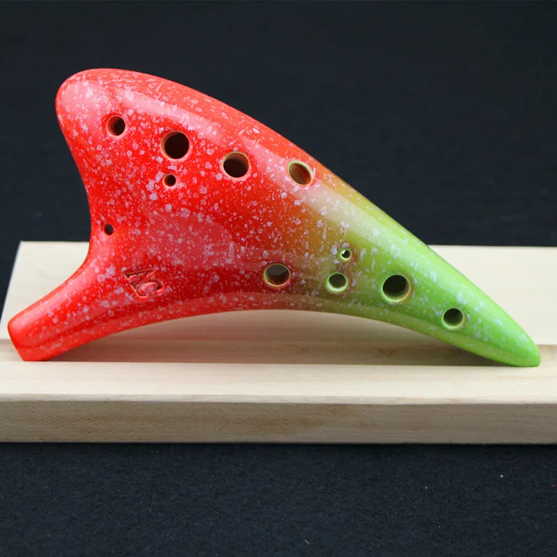 Новинка 2018 12 Конг Тао отверстий Высокая флейта звезда C ocarina хорошая интонация