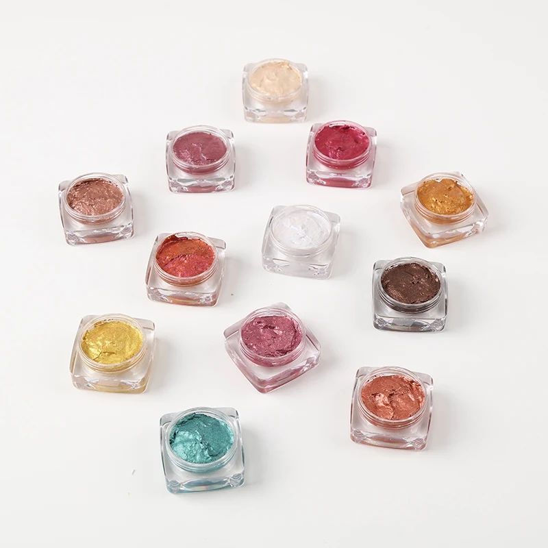 Палетка теней для век с блестками 12 цветов Sparkling Eye Shadow Glitter от марки Beauty Time Cosmetics, водостойкая, долговременная TSLM1.