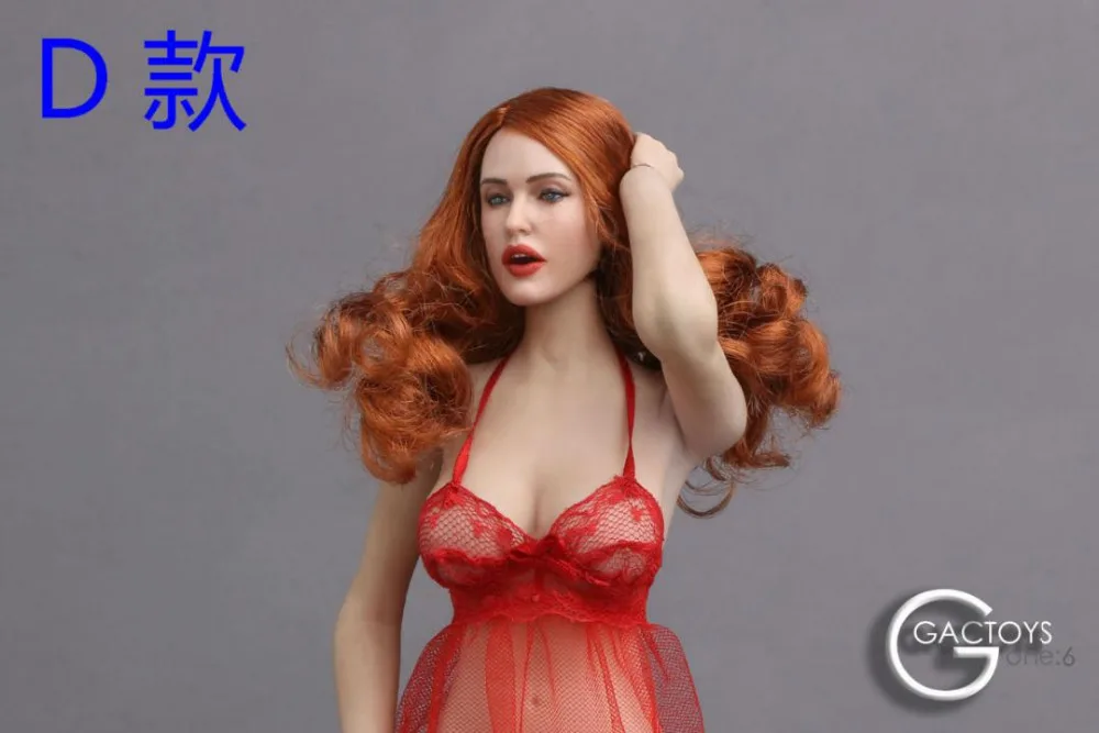 1/6 Соблазнительная девушка глава лепить GC017 для 12 &quotженской фигуры кукла в