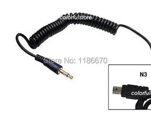 Бесплатная доставка! Беспроводная дистанционная спуска затвора yongnuo кабель N3 для