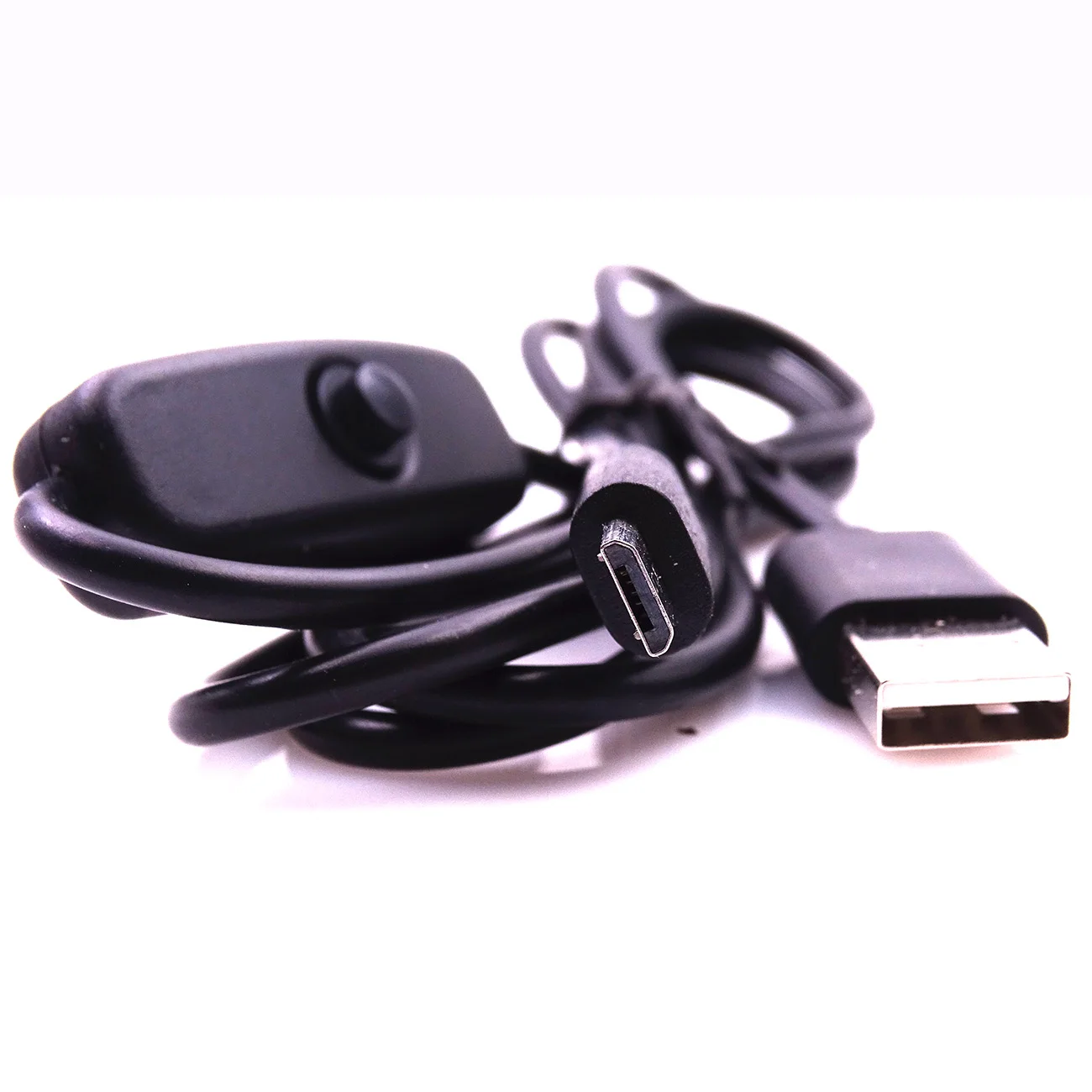 Кабель питания Raspberry Pi 3 с кнопкой включения/выключения зарядный кабель Micro USB Для