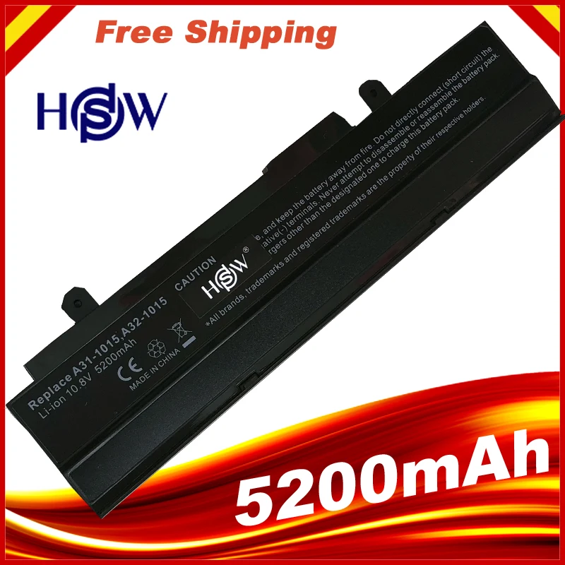 

HSW A32-1015 Laptop Battery for ASUS Eee PC 1011 1015P 1015PE 1015PW 1016 1016P 1215 1215N 1215P 1215T A31-1015 fast shipping