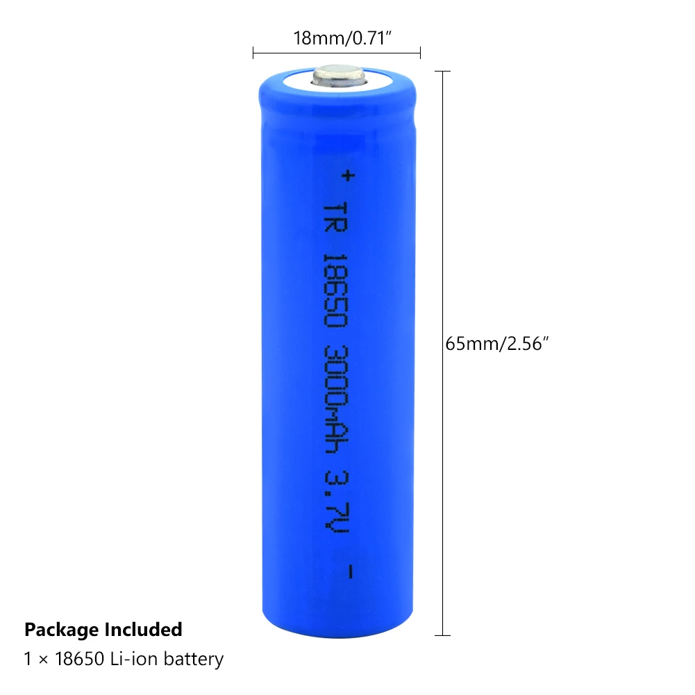 Высокая производительность 18650 батарея 3000mah 3 7 v Аккумуляторы для сотовых