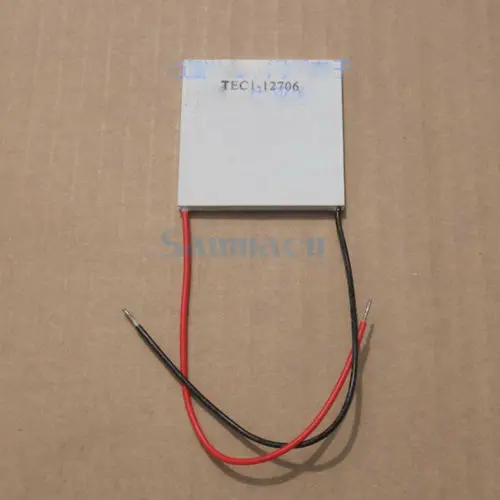50x50x4,4 мм 6A 15V 52 Вт TEC1-12706 Термоэлектрический охладитель радиатор платье