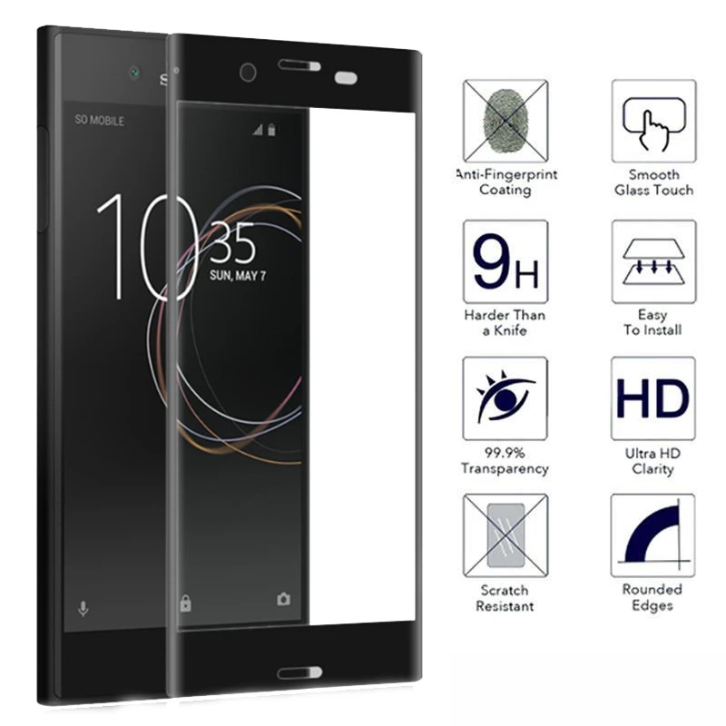 3D Защитное стекло для sony xperia xa2 стекло для sony XA 2 Ультра экран протектор xz2 xz2compart защиты закалённое защитное стекло пленка