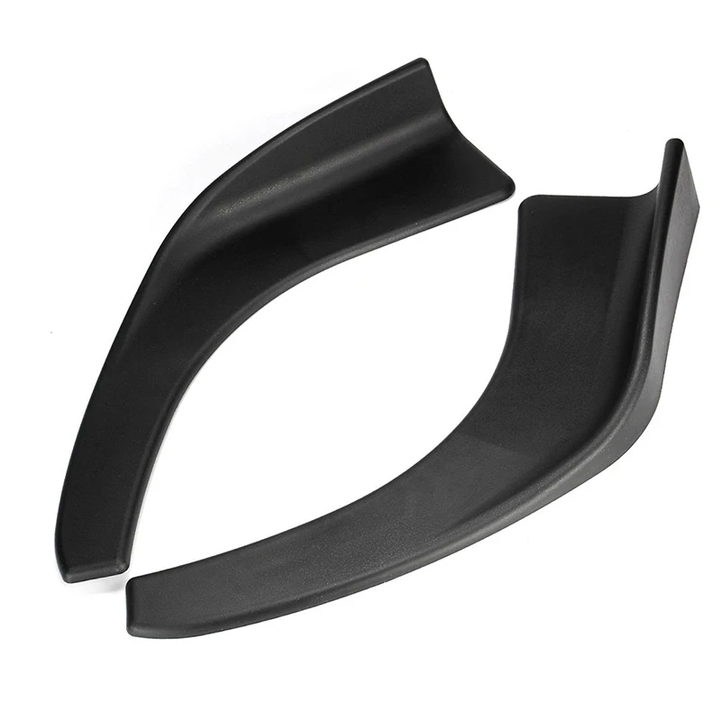 

Hot 1 Pair Car Front Deflector Spoiler Splitter Diffuser Bumper Canard Lip Body Shovels JLD