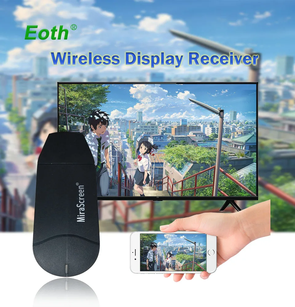 ТВ-палка 4k для anycast fire для airplay для netflix для android для google для chromecast для hdmi wifi для cromecast Беспроводная
