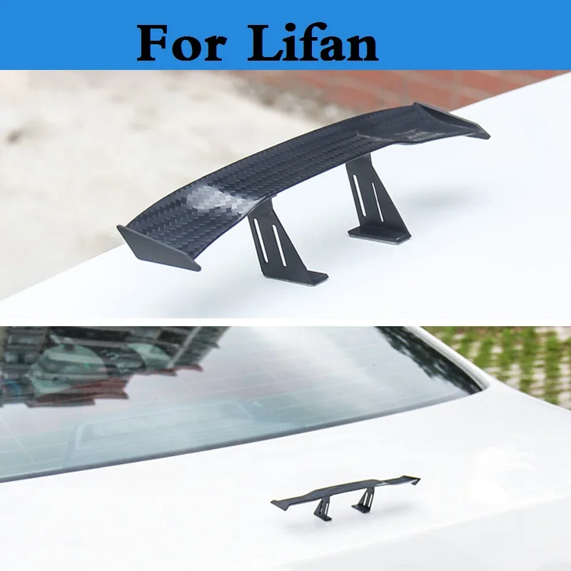 Автомобильная маленькая модель задний спойлер мини наклейка на крыло для Lifan Breez