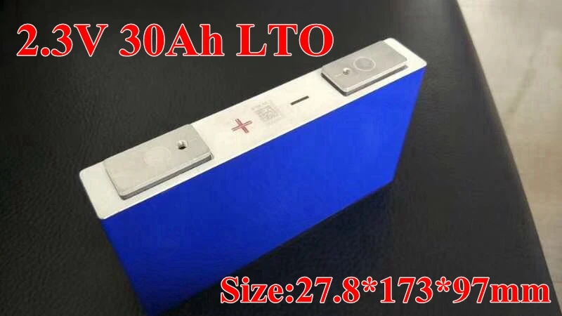 Литиевый аккумулятор LTO 2 3 В 30 А · ч 30000 мА 4 шт.|Перезаряжаемые батареи| |