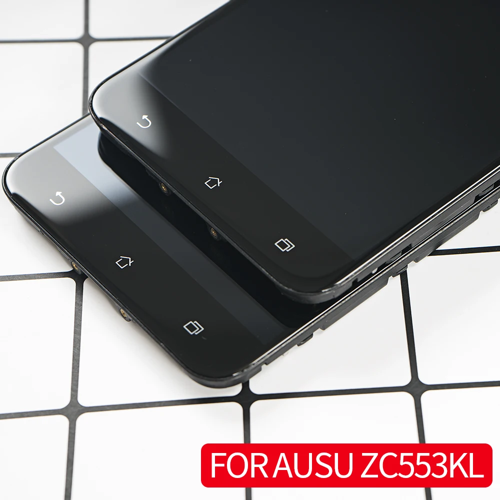 ЖК-дисплей 5 'для ASUS Zenfone 3 Max ZC553KL сенсорный экран с рамкой для X00DD оригинал |