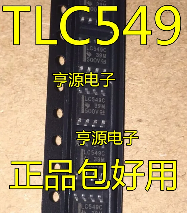 

10 шт TLC549 TLC549CDR LC549C SOP-8