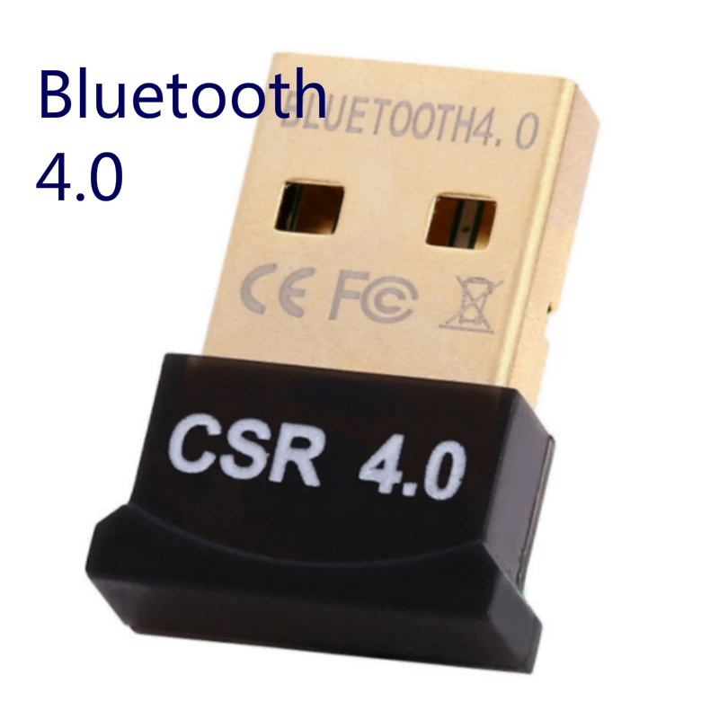 USB беспроводной Bluetooth адаптер CSR 4 0 двухрежимный Мини ключ передатчик для ПК Windows 10