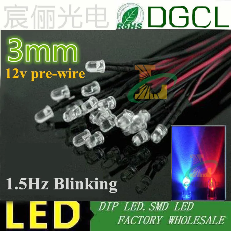 100x3 мм Предварительно смонтированные светодиоды RGB изменение цвета 20 см 12 В/24 В