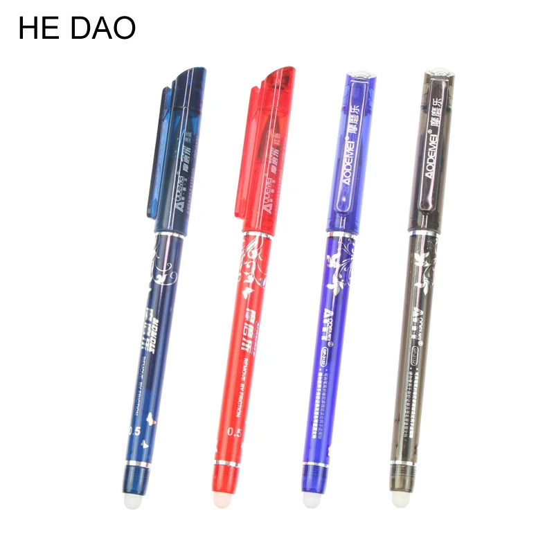 Оптовая продажа! Специальный 10 шт. стираемая ручка синий/черный/темно