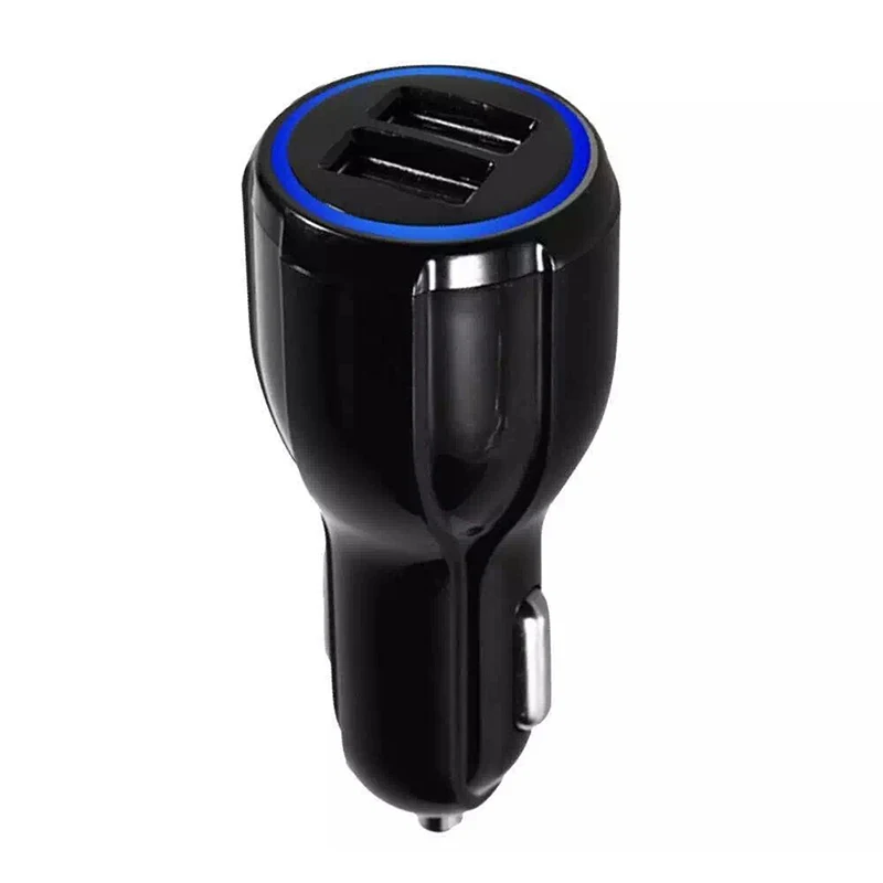 Автомобильное зарядное устройство с двумя usb портами 12В 1.6A Max Quick Charge QC 3 0