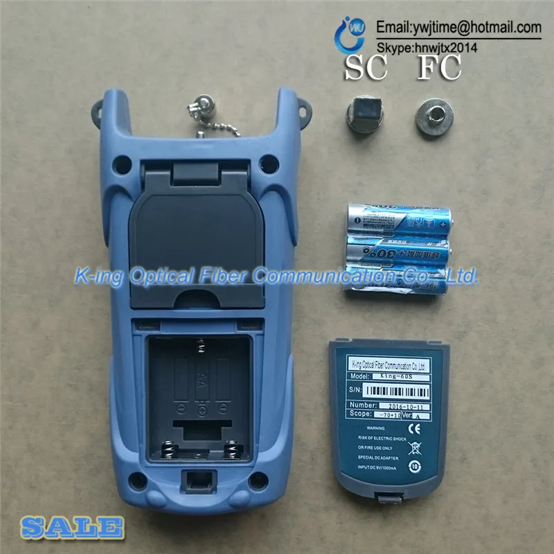 KING 60SB волоконно оптический измеритель мощности КПМ 50 ~ + 20dbm|optical power|optical power meterfiber