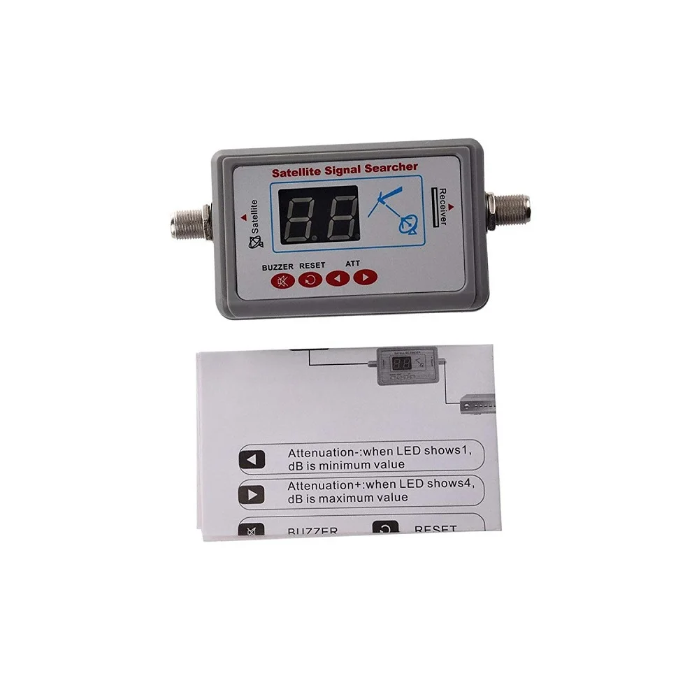 Цифровой спутниковый искатель сигнала приемник Satlink ТВ декодер Satfinder компас ЖК FTA