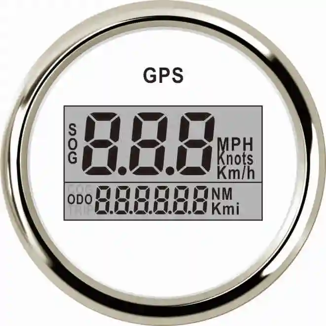 Популярный 52 мм цифровой GPS одометр спидометр для автомобилей тракторы багги